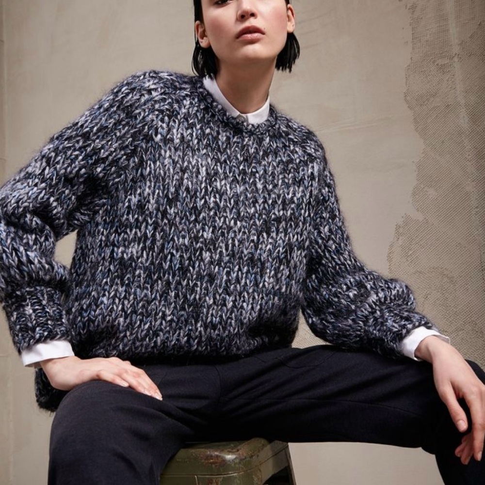 Chunky Brunello Cucinelli Knit Cashmere Sweater